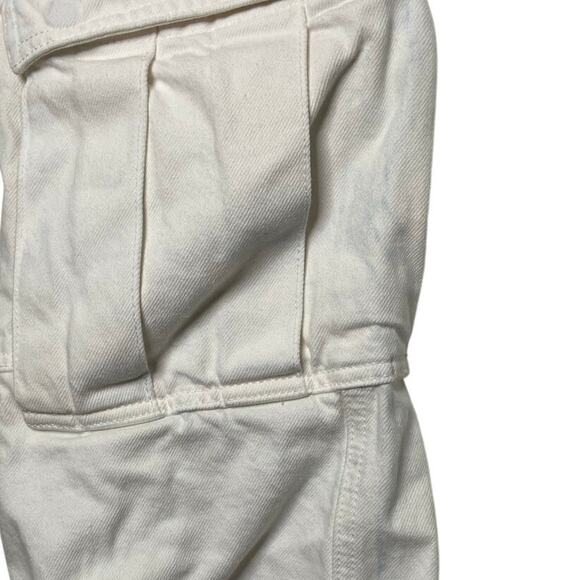 Grlfrnd Lex Wide Leg Cargo Jeans Chore Grunge Streetwear Distressed Y2K Sz 23 - Picture 8 of 13